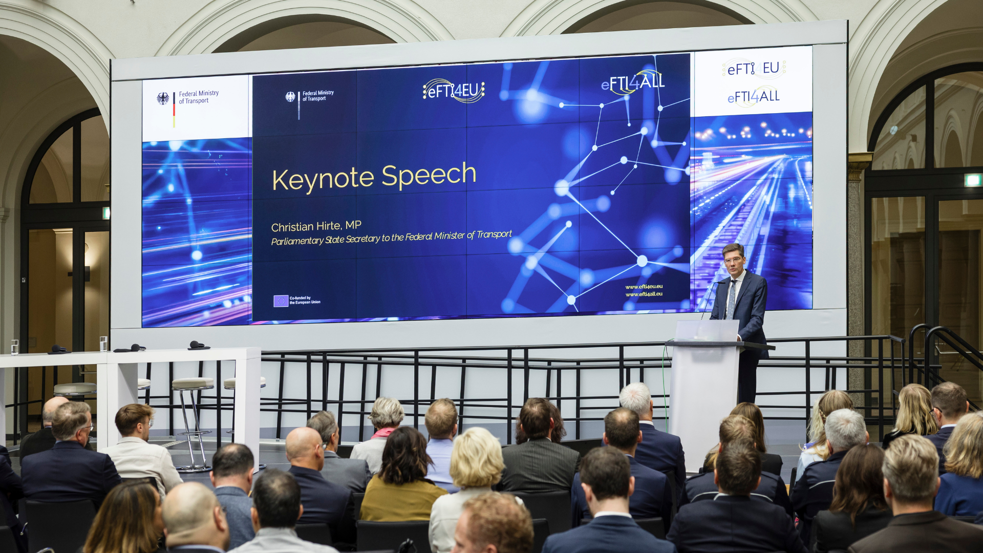 eFTI4ALL and eFTI4EU host Joint Conference in Berlin